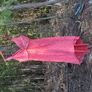 Laundry by Segal Dress pink silk Sleeveless sz 8